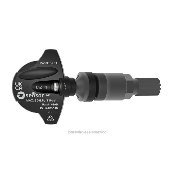 Sensor De Presión De Los Neumáticos - Sensor tpms de repuesto chrysler oe - oe p/n 56029359ac frecuencia 433mhz Z80D275 vástago de válvula de metal - gris oscuro